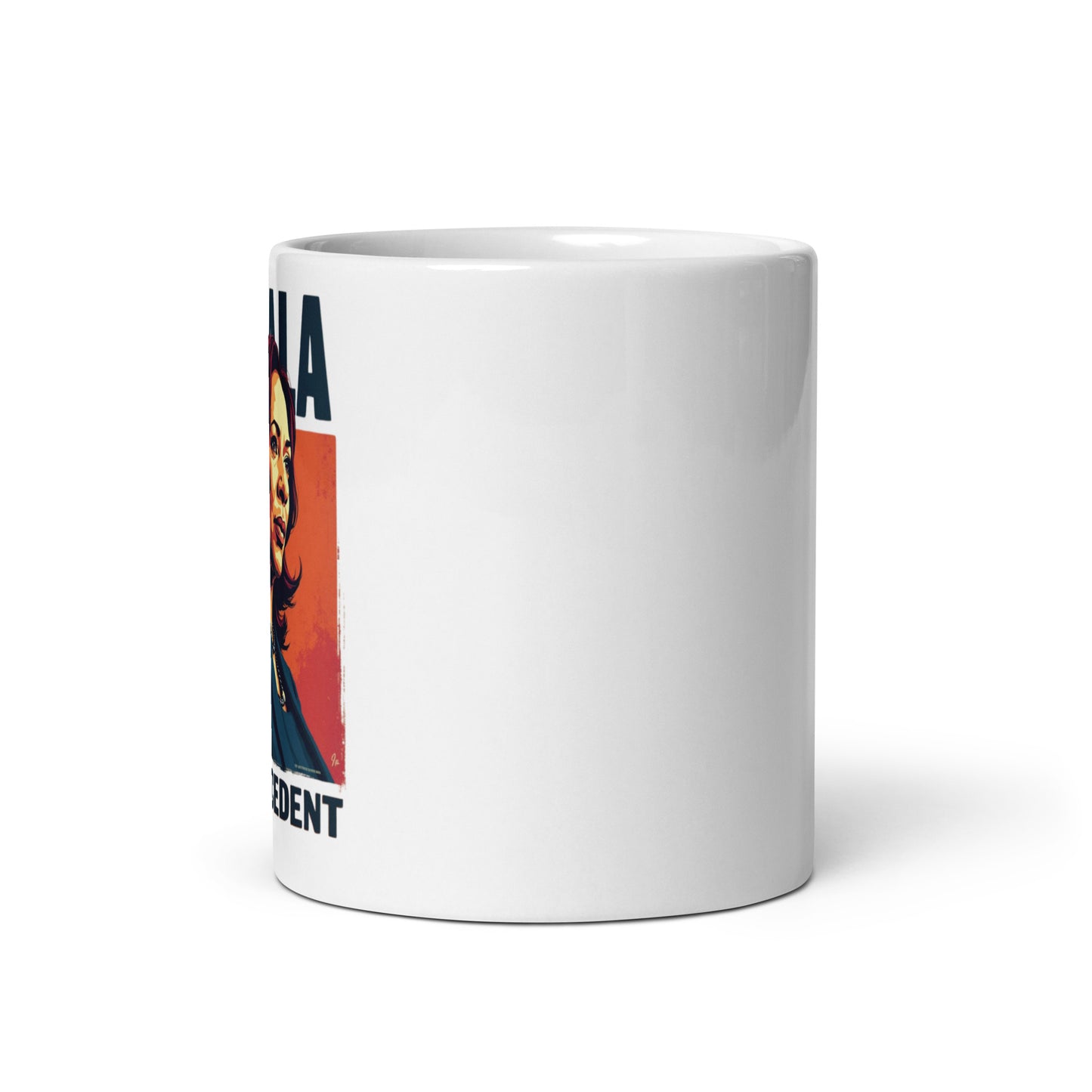 'The Boss' White glossy mug