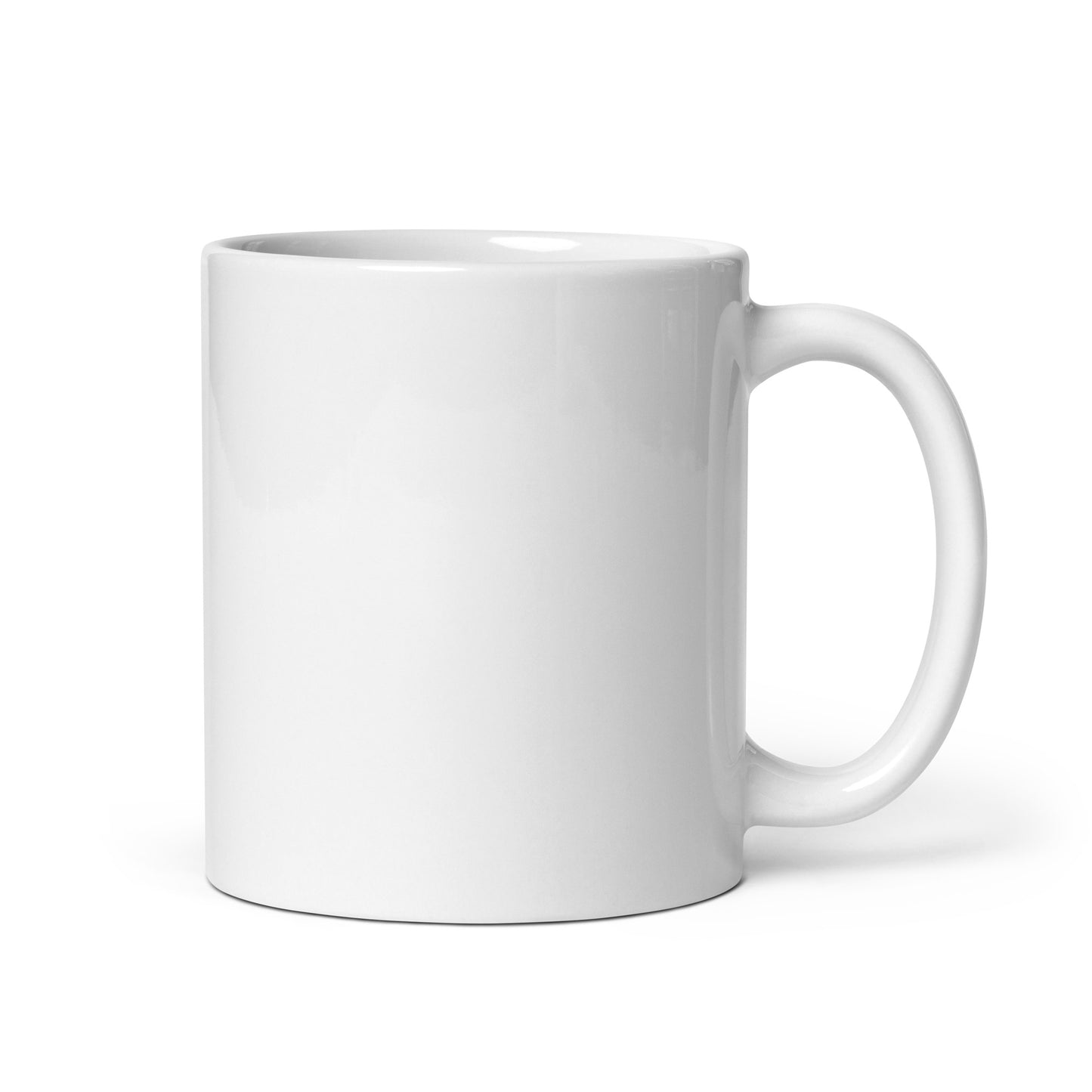'The Boss' White glossy mug
