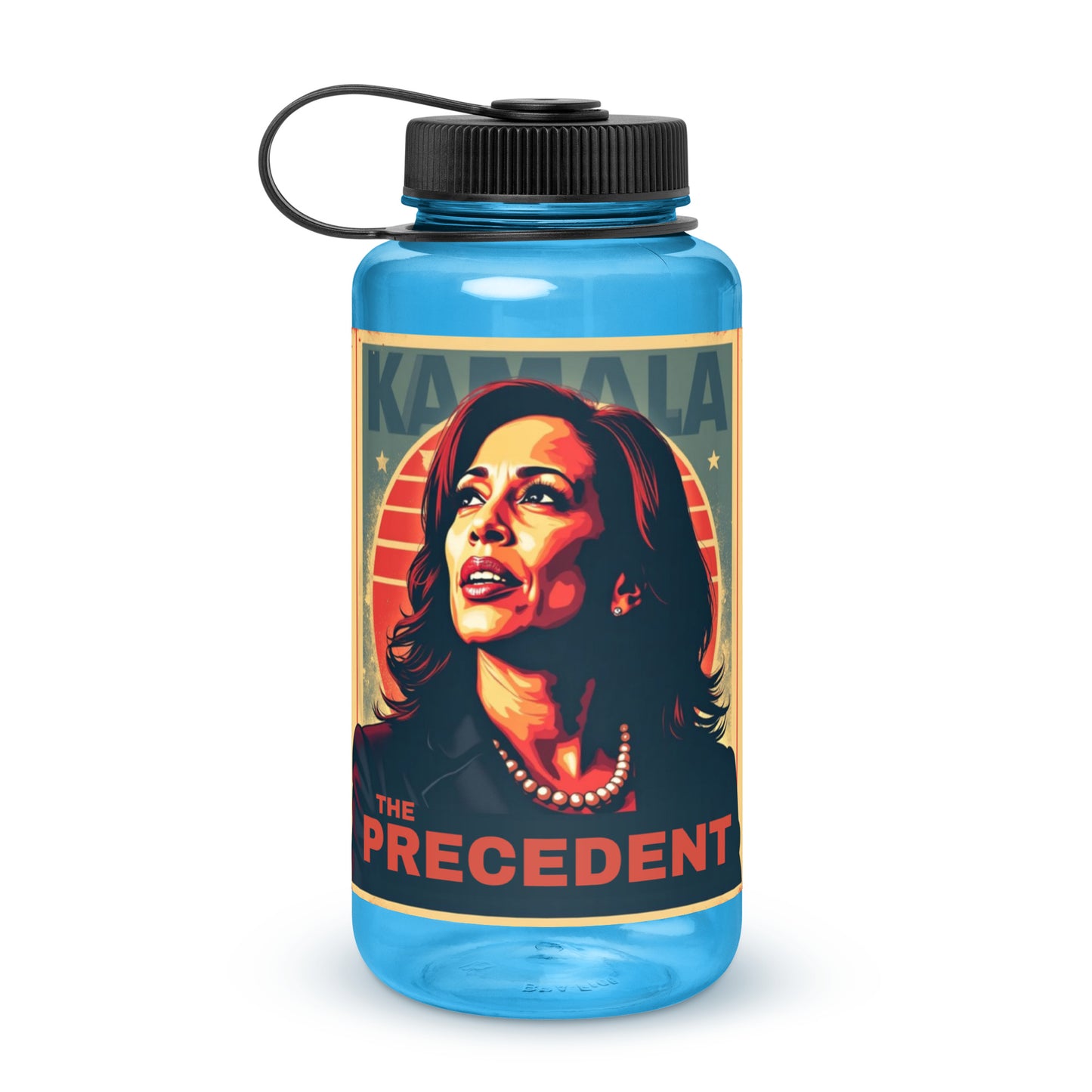 'Looking Up' Wide mouth plastic water bottle