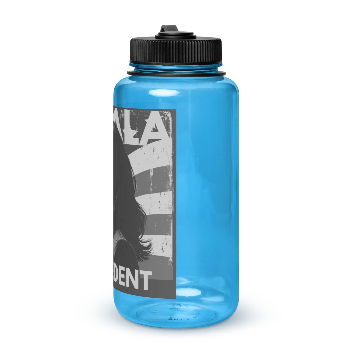 'Americana' Wide mouth plastic water bottle