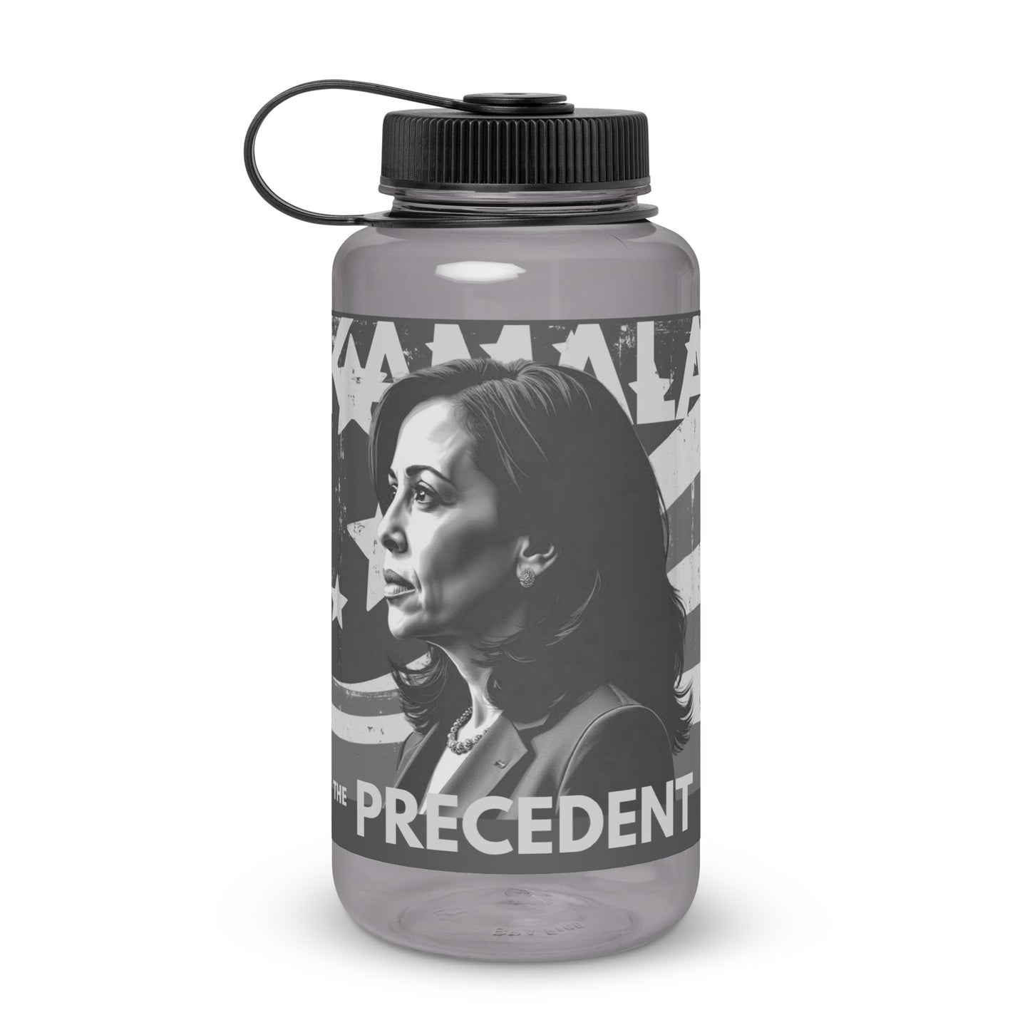 'Americana' Wide mouth plastic water bottle