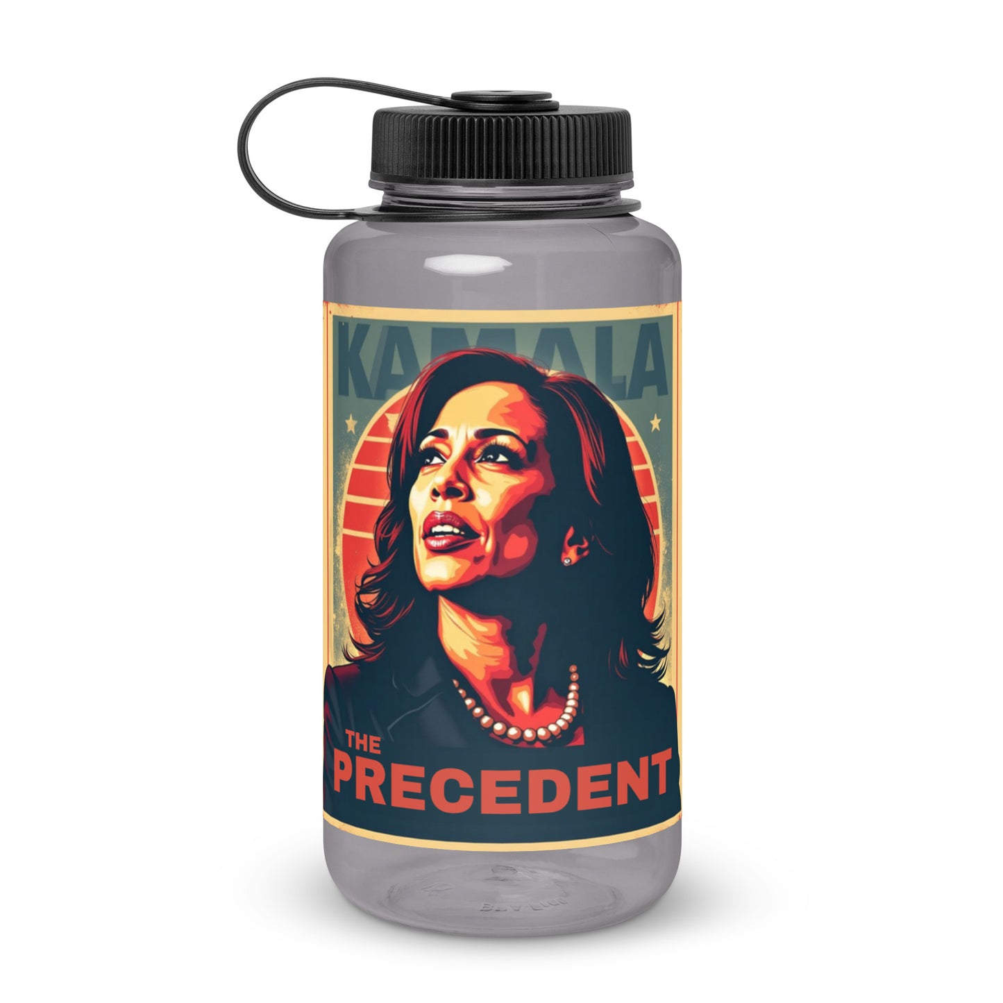 'Looking Up' Wide mouth plastic water bottle