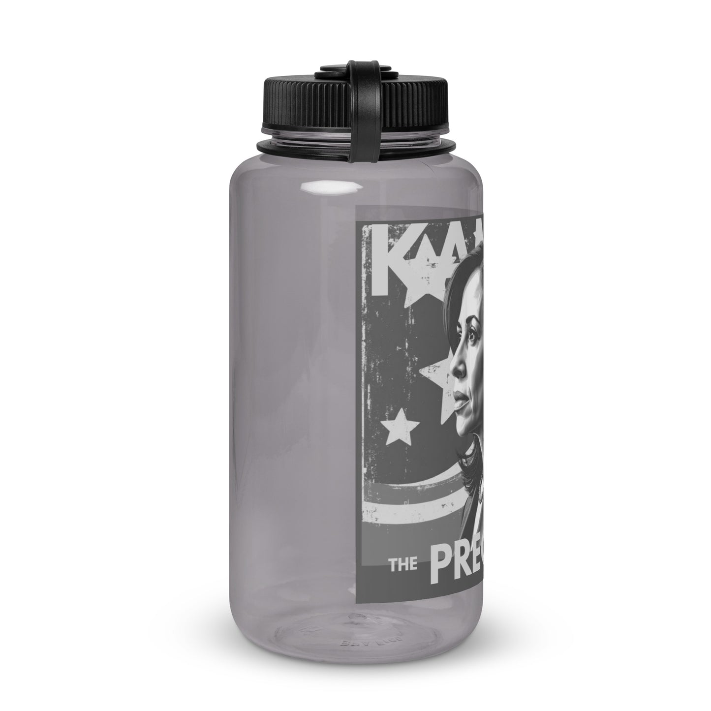 'Americana' Wide mouth plastic water bottle