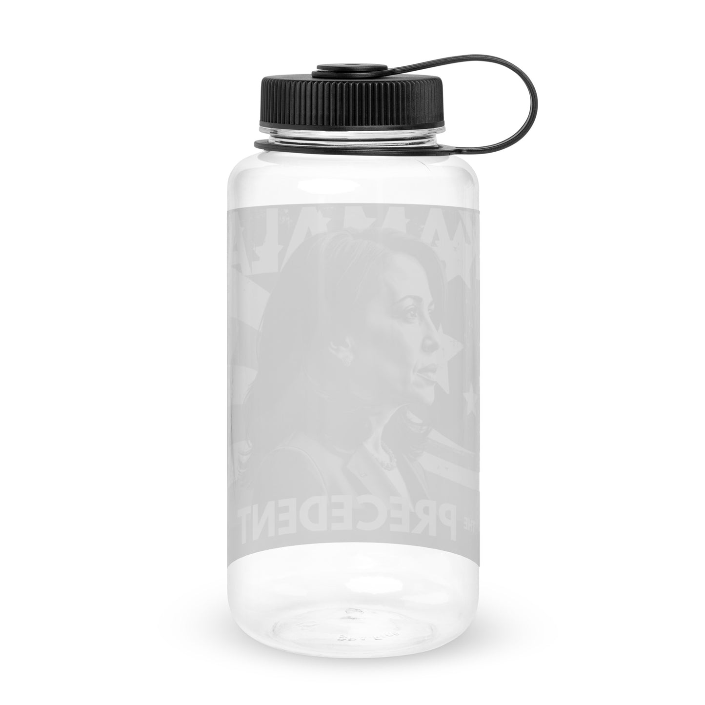 'Americana' Wide mouth plastic water bottle