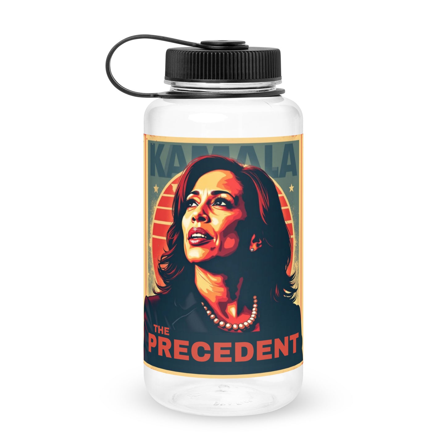 'Looking Up' Wide mouth plastic water bottle