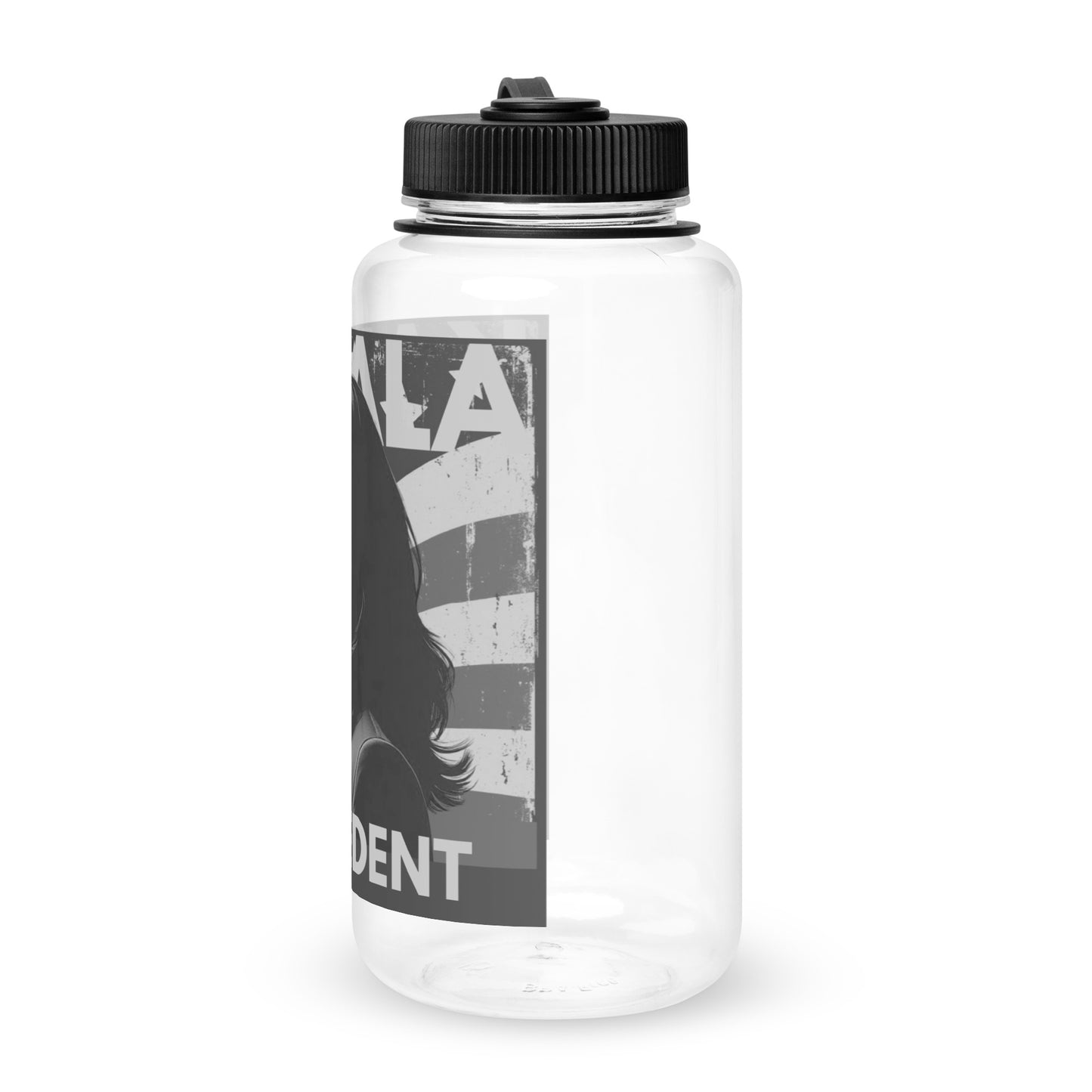 'Americana' Wide mouth plastic water bottle