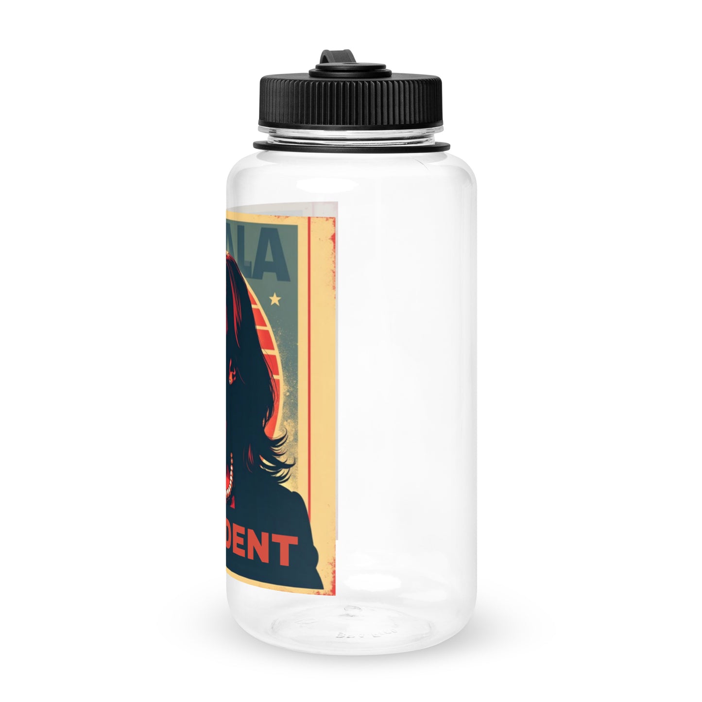 'Looking Up' Wide mouth plastic water bottle