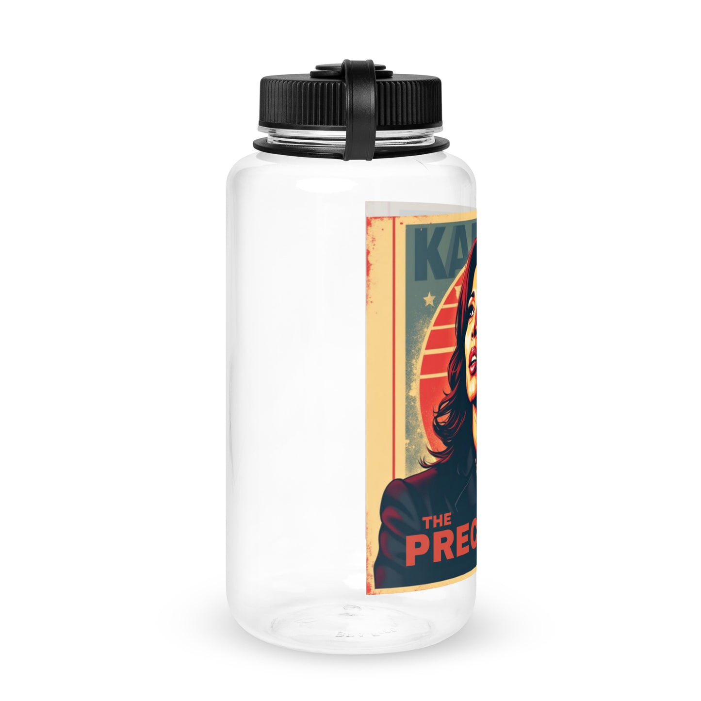 'Looking Up' Wide mouth plastic water bottle