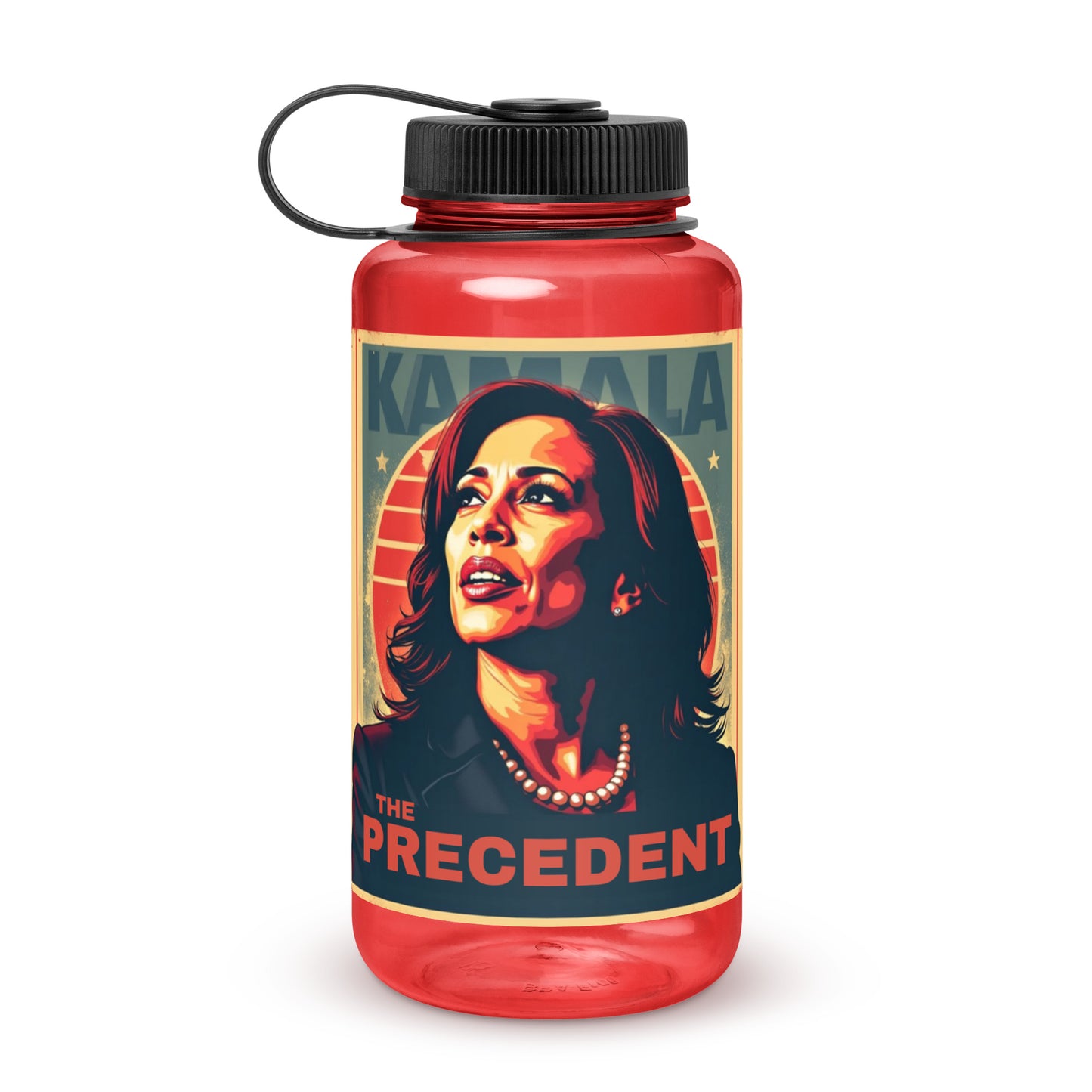 'Looking Up' Wide mouth plastic water bottle