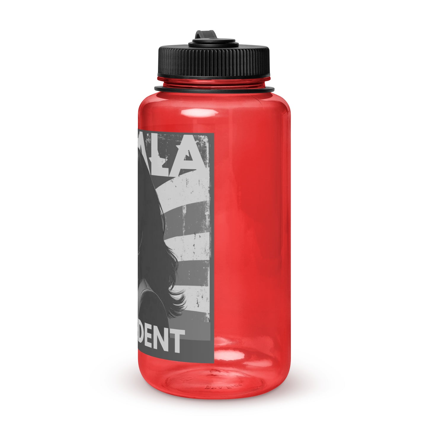 'Americana' Wide mouth plastic water bottle