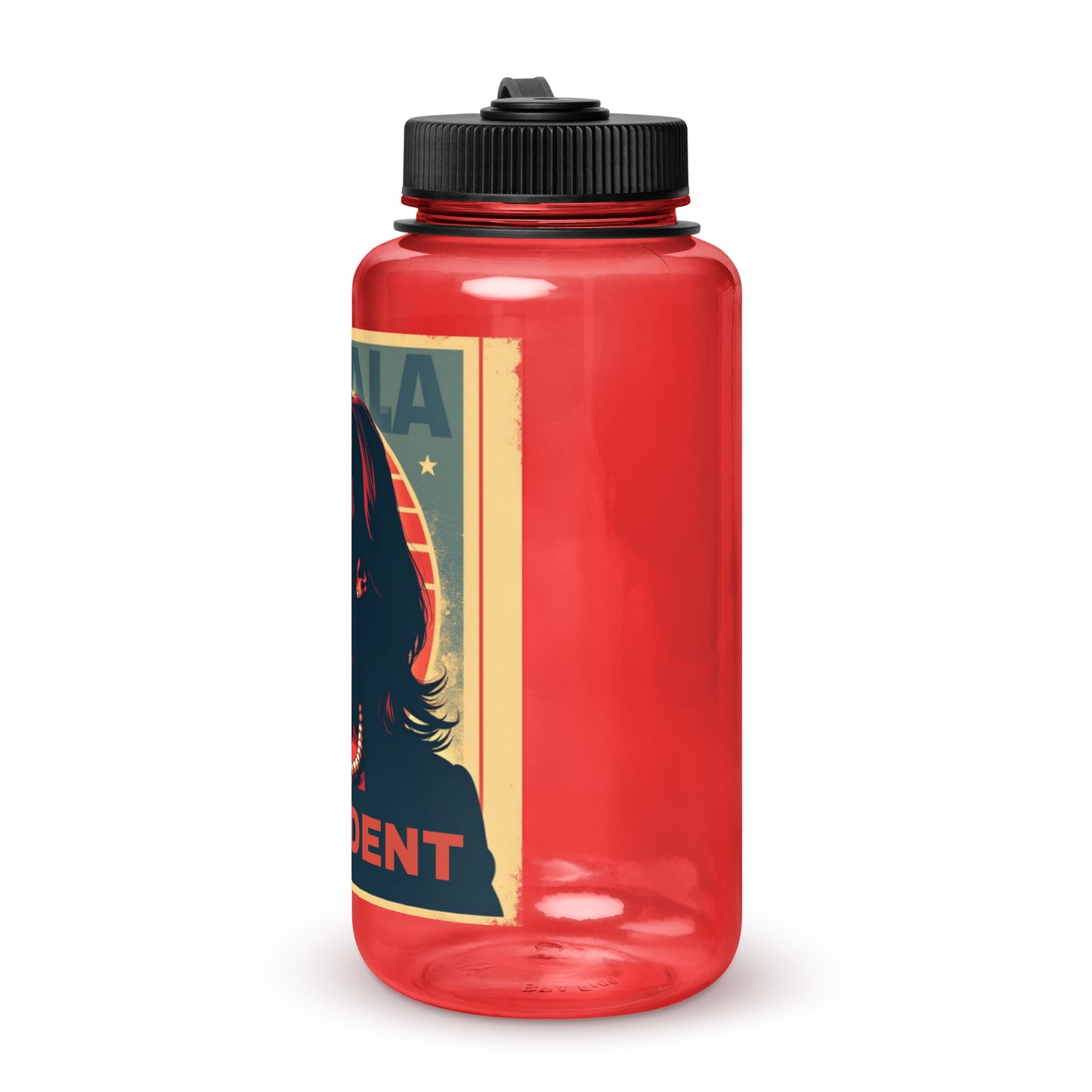'Looking Up' Wide mouth plastic water bottle