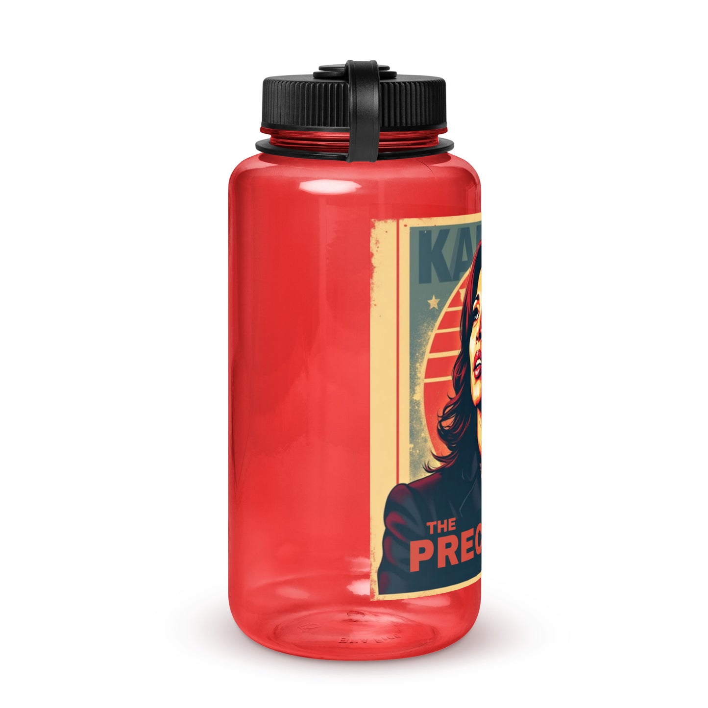'Looking Up' Wide mouth plastic water bottle